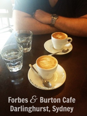 Sydney cafes: Darlinghurst – Forbes & Burton