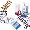 Mr and Mrs Romance - men's skin care - scrub Word cloud