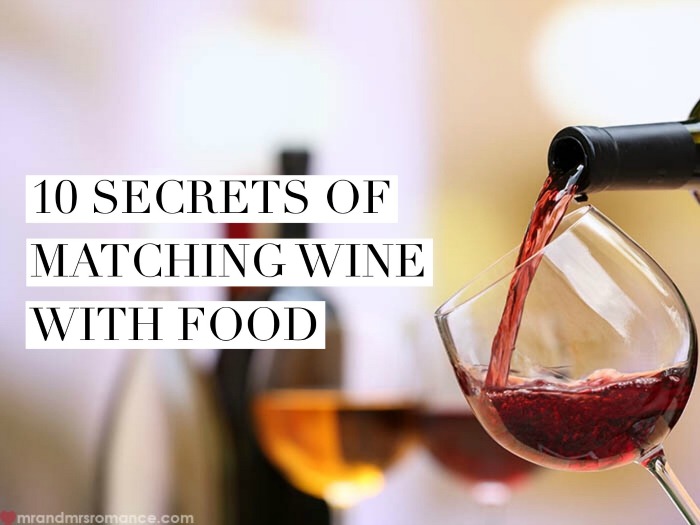 How to match wine with food