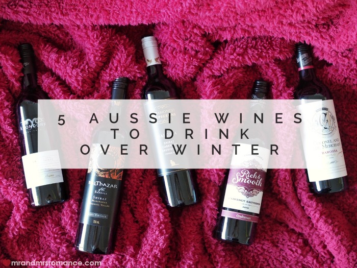 Aussie winter reds - Australian wine from South Australia