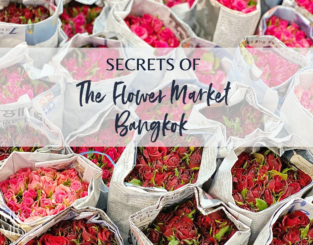 Bangkok Flower Market - Market Experience cooking lesson