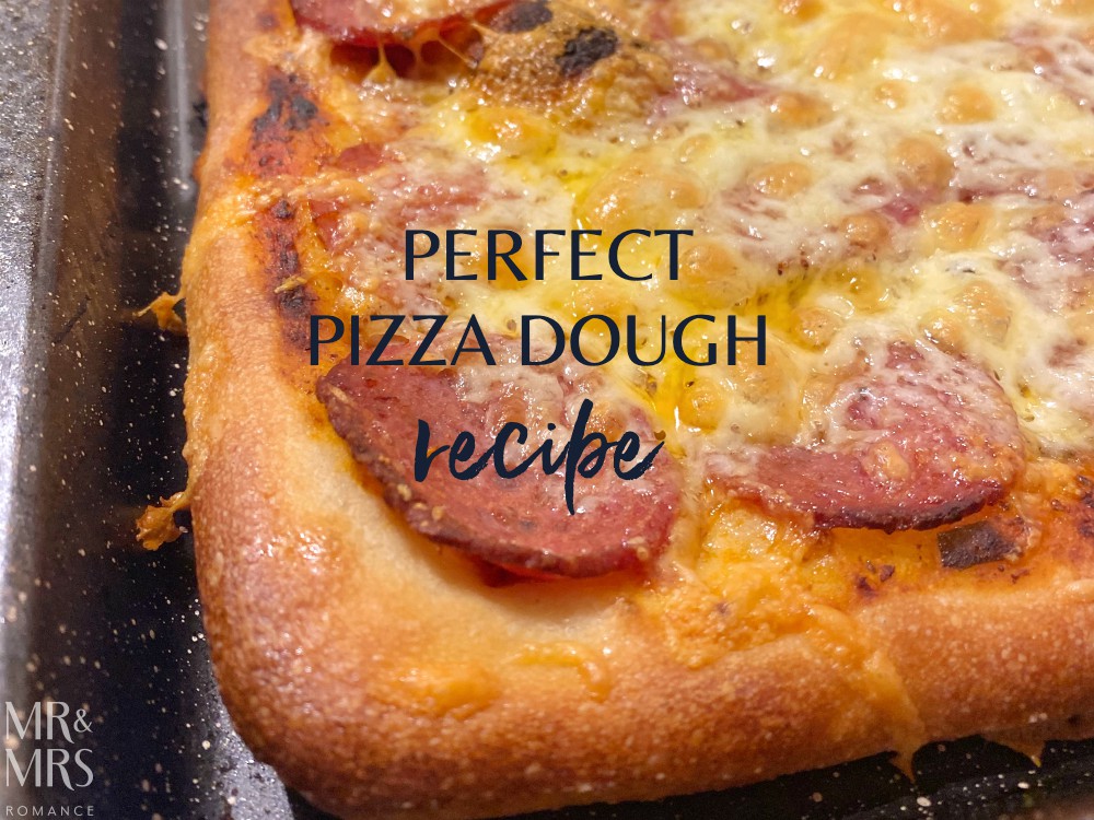Homemade pizza dough recipe