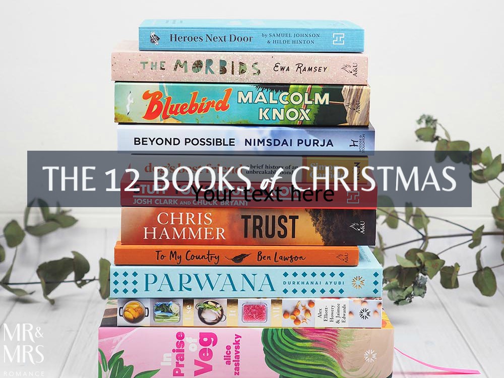 12 books of Christmas gift ideas