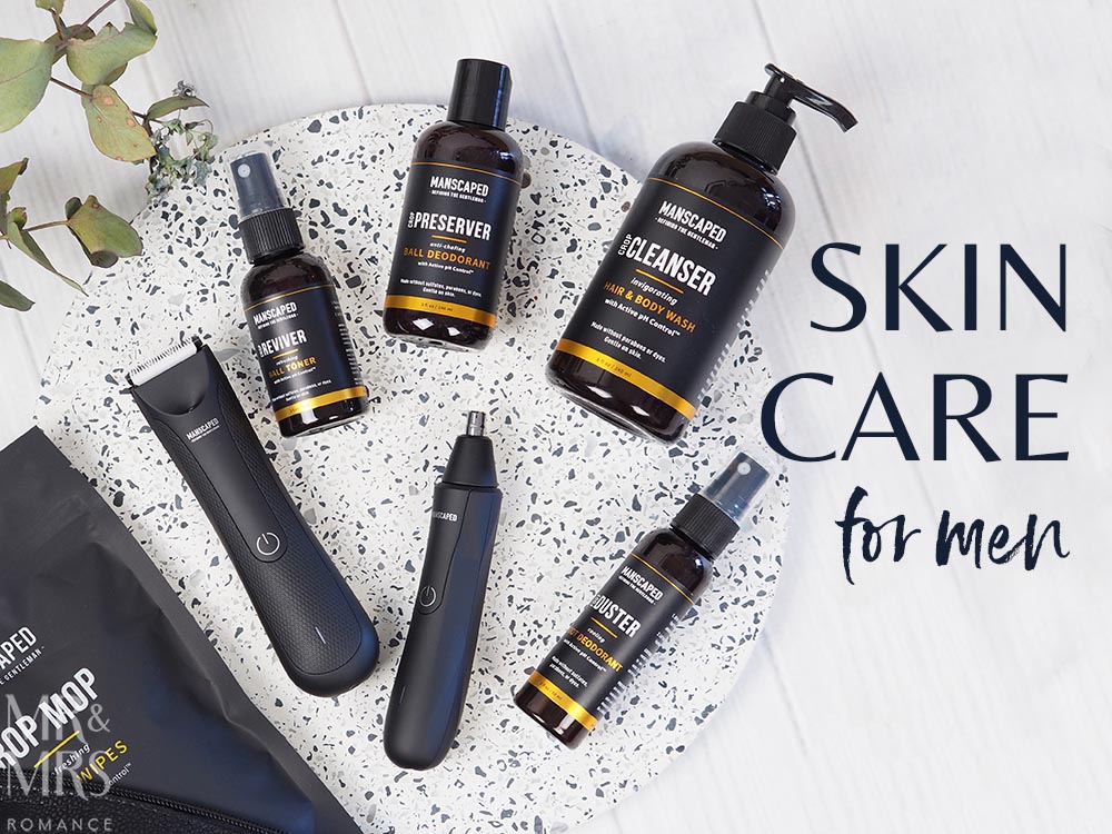 Skincare for Men - Manscaped products