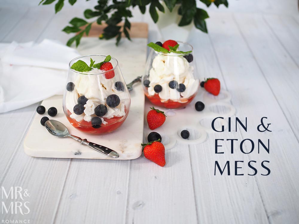 Eton mess recipe - Warner's rhubarb gin