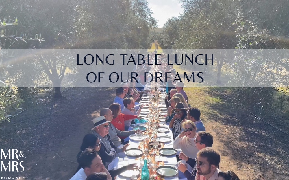 Whispering Brook Olive Long Table Lunch - Hunter Valley