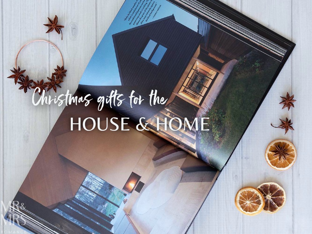 Christmas gifts for the house and home - pages from Modern Houses in Black