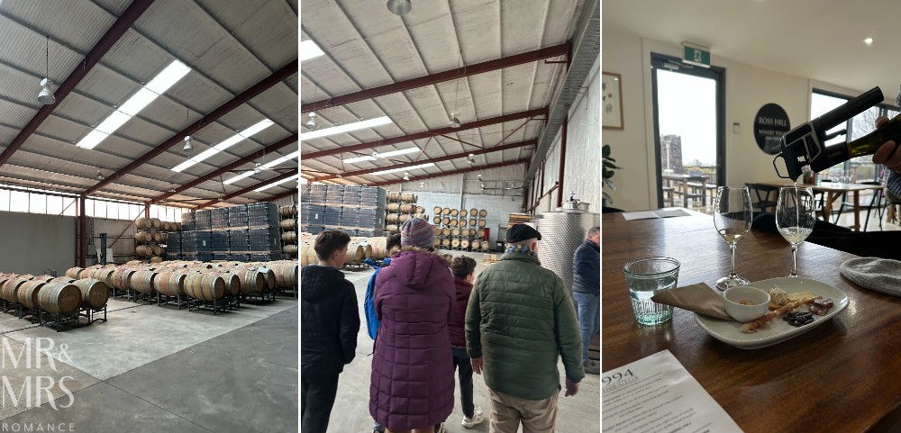 Flavour of the Month - July 2025. Wine tasting and tour of Ross Hill Wines, Orange