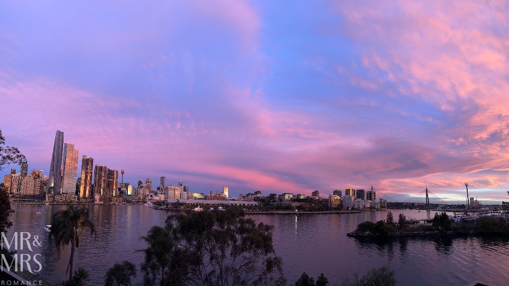 Flavour of the Month - July 2025. Beautiful sunset over Sydney Harbour