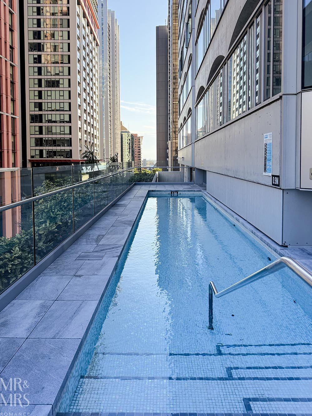 Hotel review of the Porter House MGallery Collection in Sydney - hotel rooftop pool