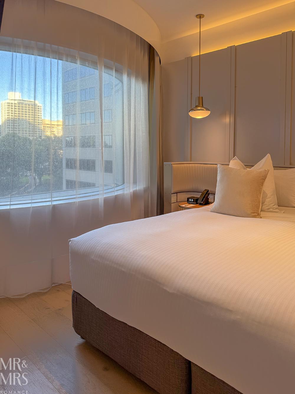 Hotel review of the Porter House MGallery Collection in Sydney - view from bedroom in junior suite