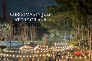 Where to have Christmas in July — the Oriana Motel, Orange