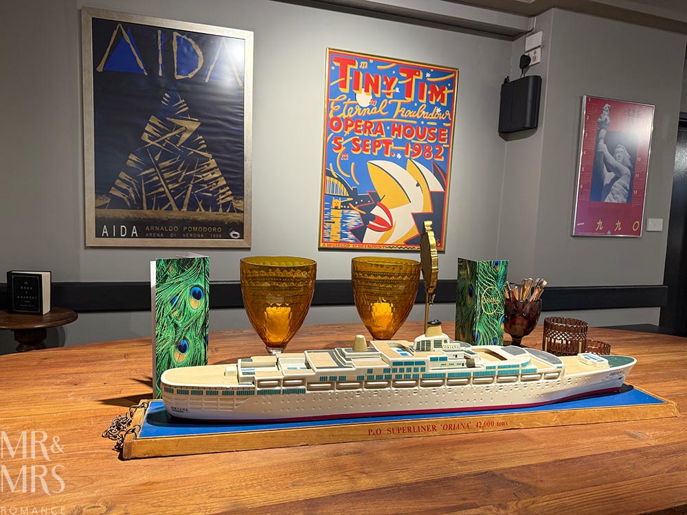 Oriana Motel, Orange NSW - model of SS Oriana