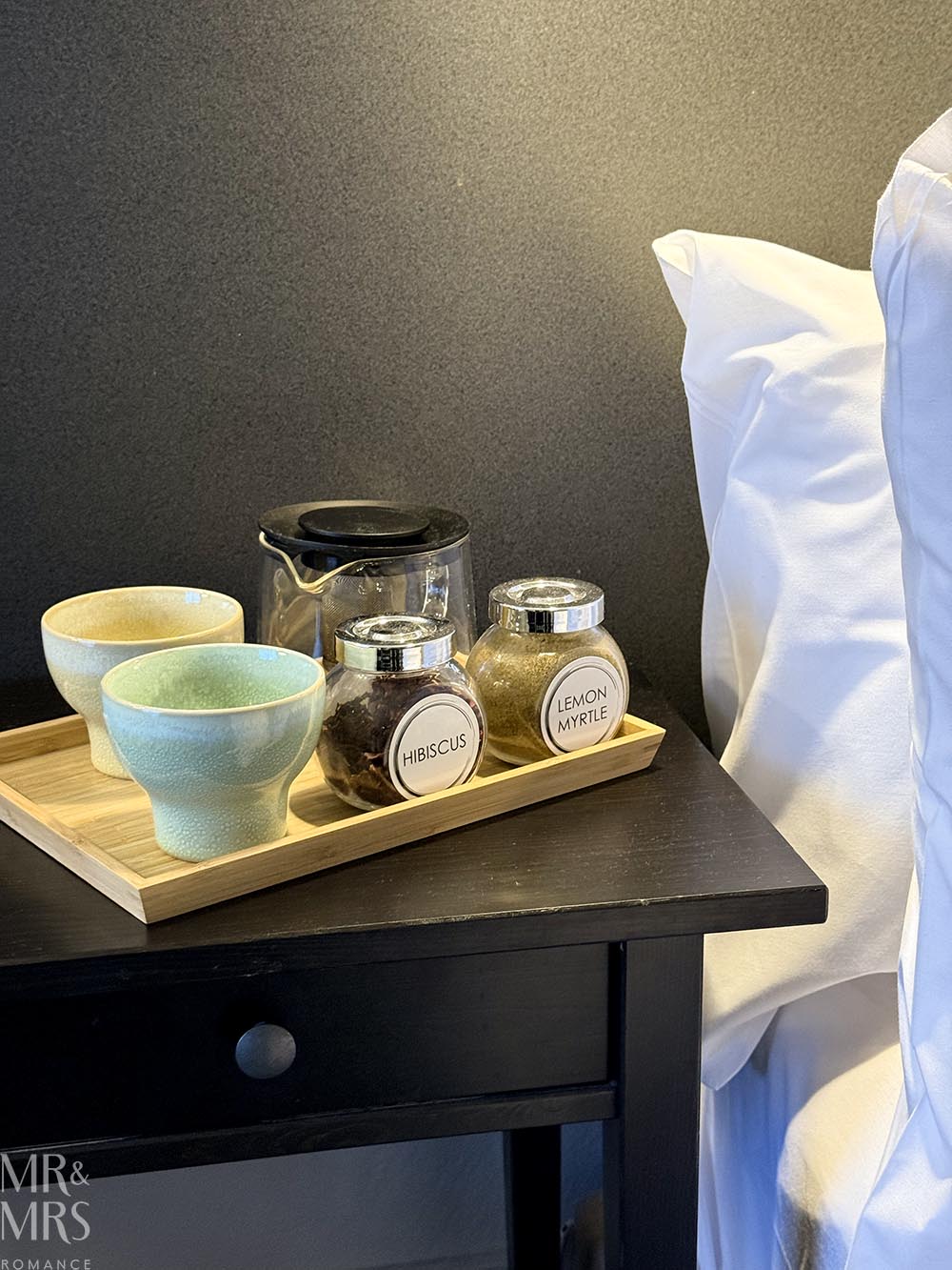 Oriana Motel, Orange NSW - King Terrace Suite complimentary in-room tea set