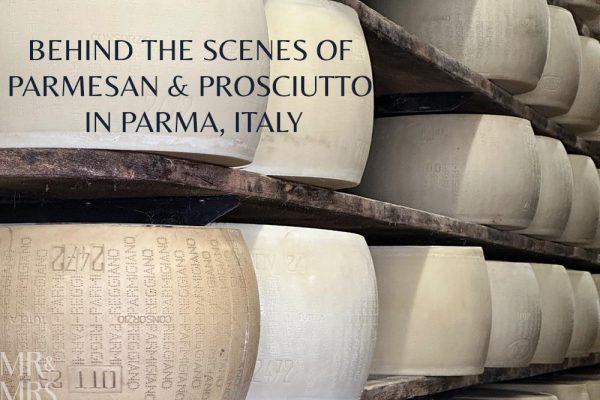 Tour of parmegiano reggiano parmesan cheese and prosciutto di Parma in Parma Italy