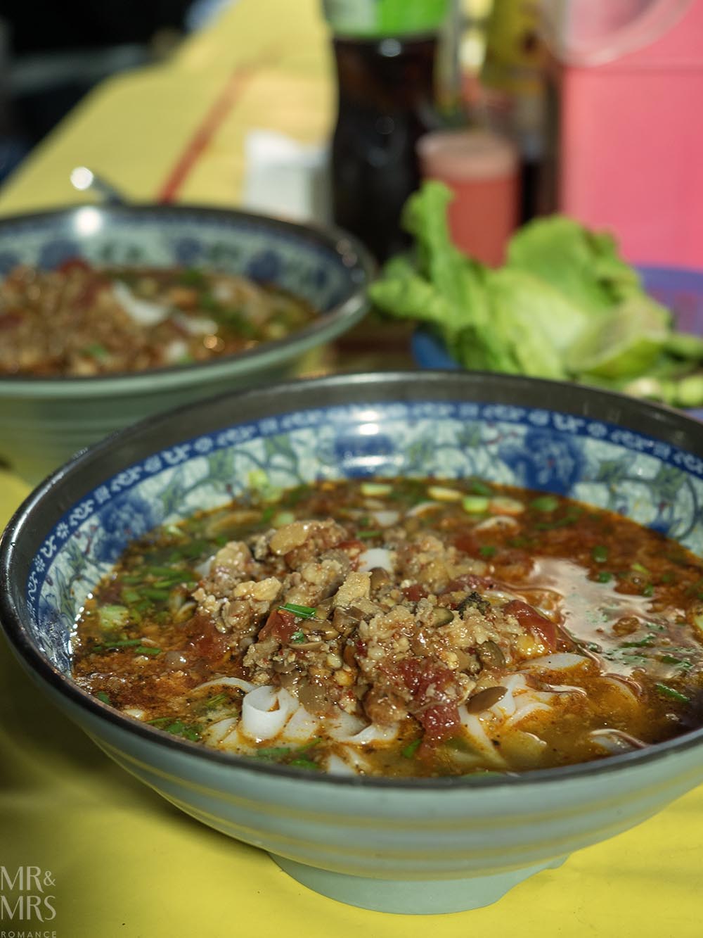 Things to eat in Laos - Lao Khao Soi (pork noodle soup)