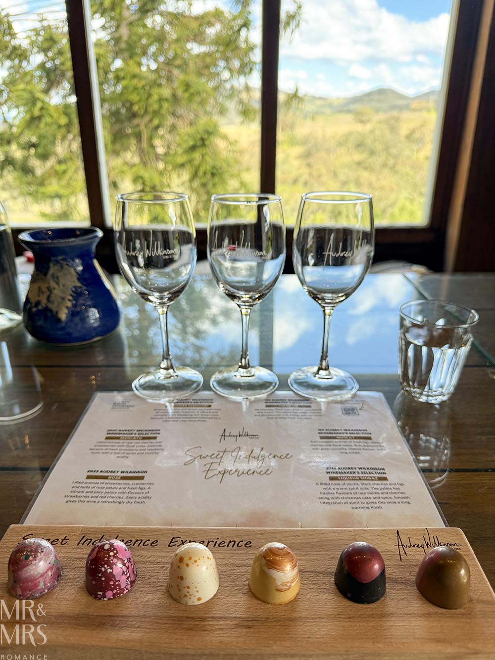 Romantic Picnic at Audrey Wilkinson in the Hunter Valley - Sweet Indulgence dessert wine tasting