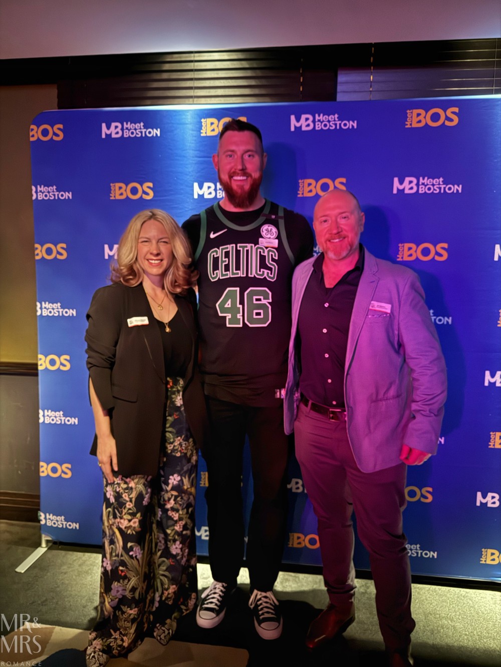 Flavour of the Month - a taste of August 2025. East Coast USA event - Jim and Christina with Aussie NBA star Aaron Baines