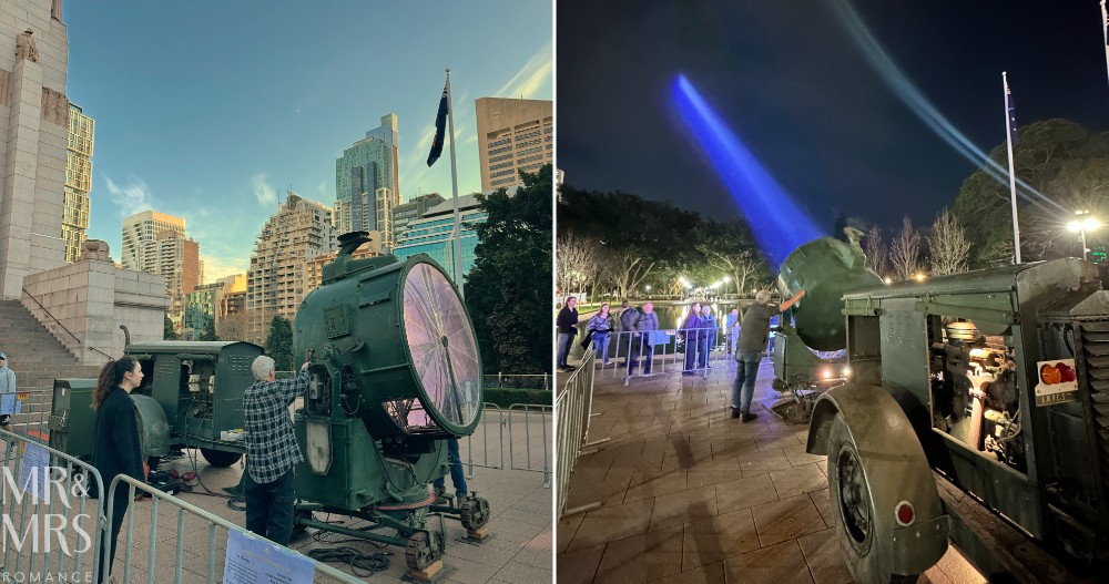 Flavour of the Month - a taste of August 2025. WWII search light in Hyde Park