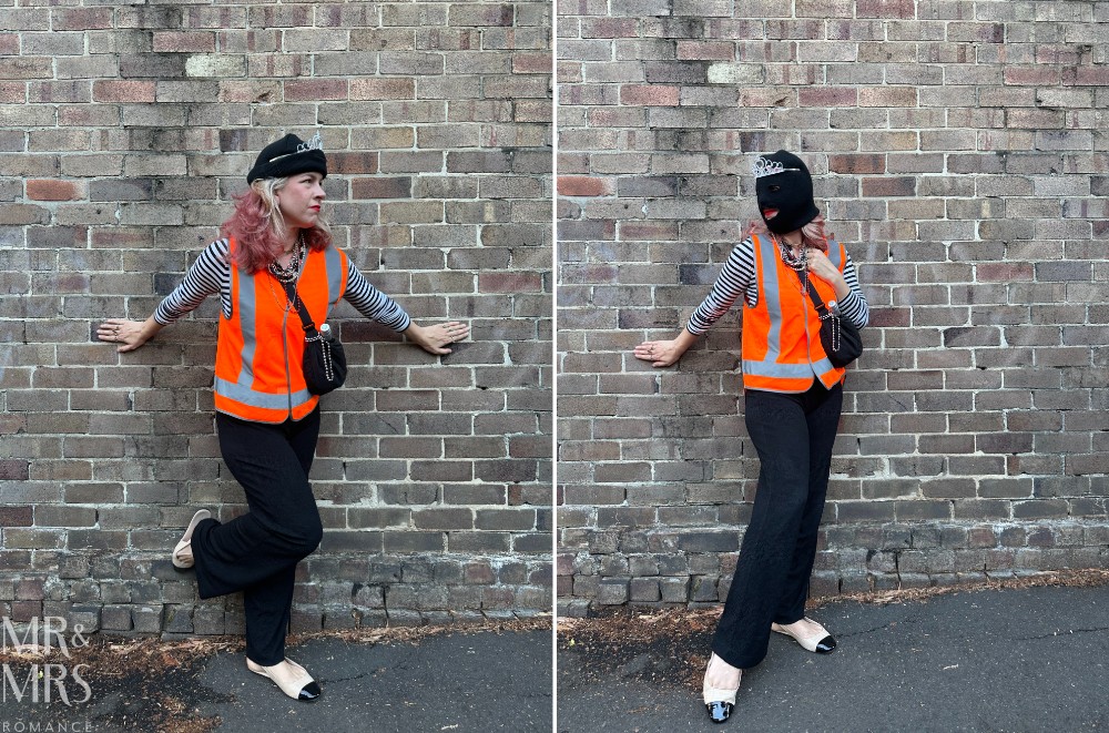 Flavour of the Month - November 2025 - Halloween outfit: Christina dressed as one of the Louvre