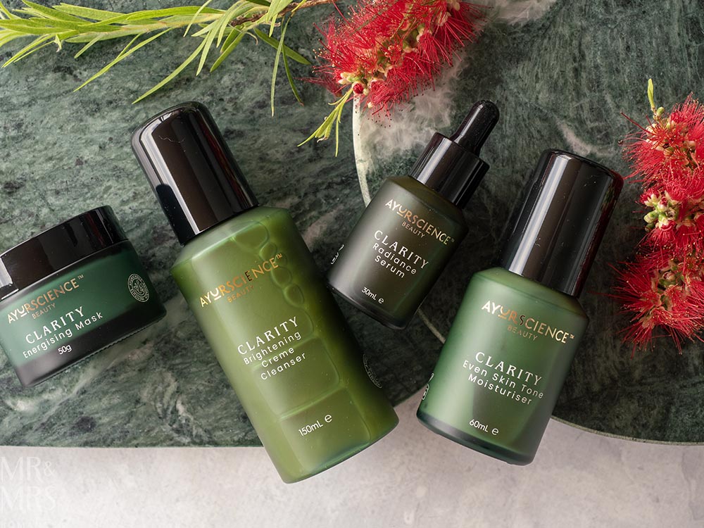 Hint Magazine gift guide 2025 - Cosmetics gifts - AyurScience Clarity range