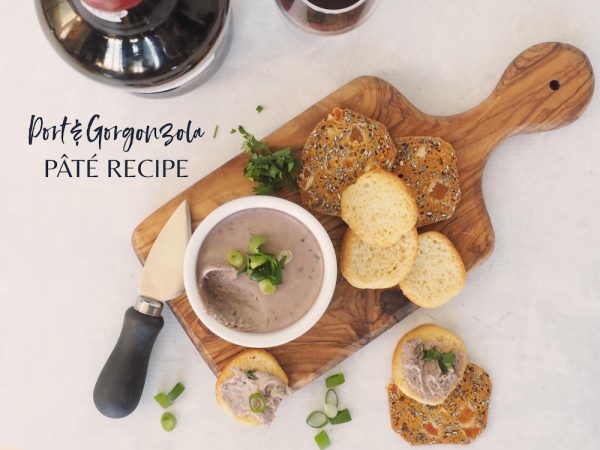 Port and Gorgonzola pate recipe