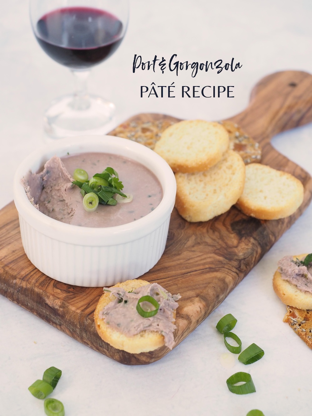 Port and Gorgonzola pate recipe