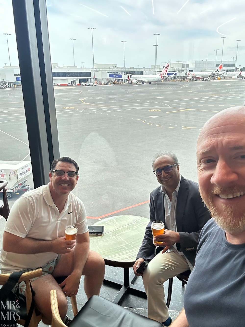 Essential Guide to Perth, Western Australia - Jim, Brett and Nim in Sydney Airport