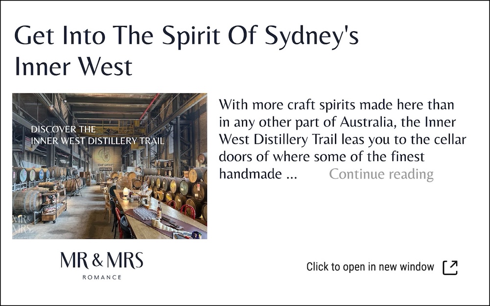 Top stories of 2025 - Sydney's Inner West Distillery Trail