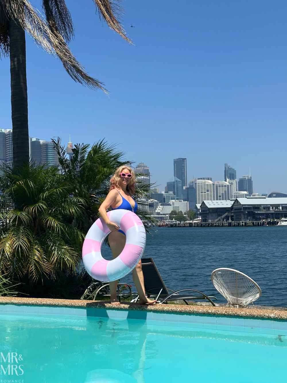 Flavour of the Month - January 2026. Christina getting ready for the pool party