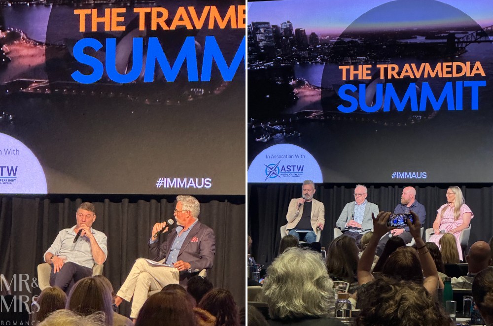 Flavour of the Month - February 2026 - speakers at IMM Summit 2026: Adam Schwab - CEO Luxury Escapes, Cameron Daddo, Chris Waite - Co-Founder Powerhouse Comms, Anthony Dennis, Travel Editor, The Age & The Sydney Morning Herald, Ben Groundwater - Freelance Journalist, Sarah Maree Cameron -Presenter & Journalist