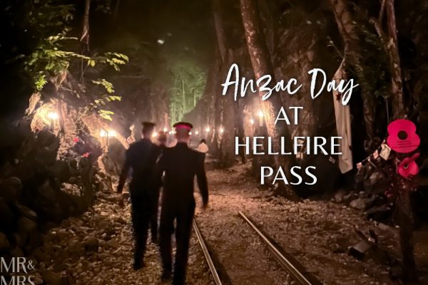Anzac Day at Hellfire Pass, Kanchanaburi, Thailand