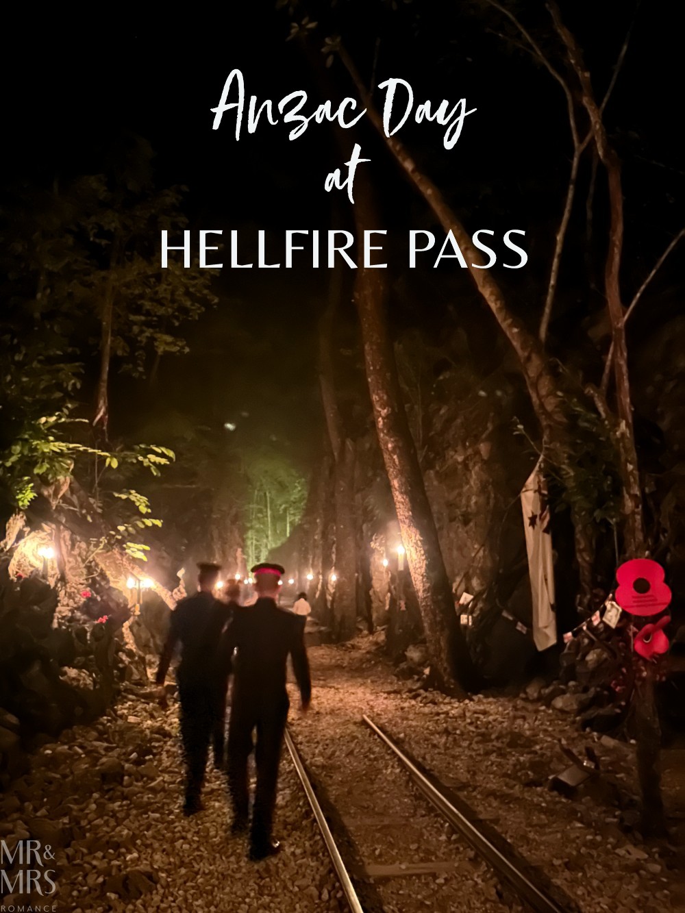 Anzac Day at Hellfire Pass, Kanchanaburi, Thailand
