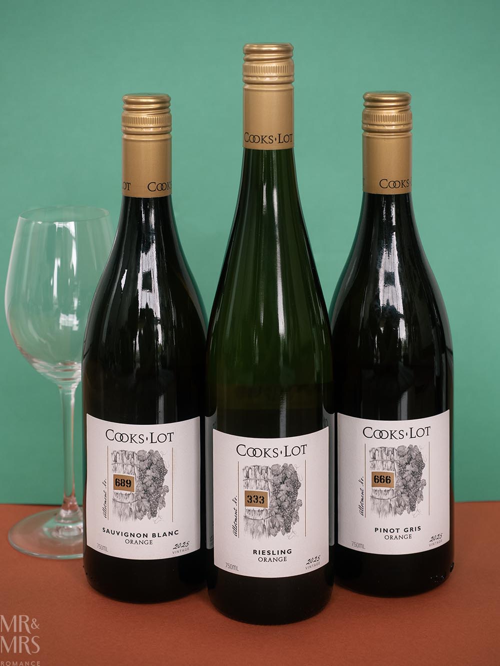 Cooks Lot Wines of Orange, NSW - Pinot Gris, Riesling and Sauvignon Blanc at $25 each