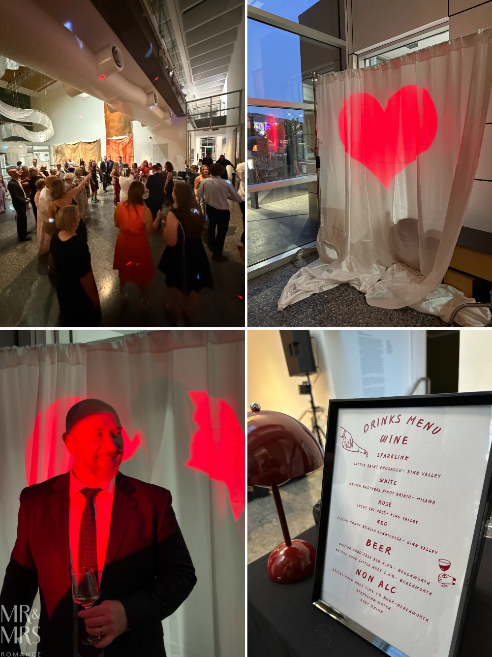 Flavour of the Month March 2026 - friends' wedding in the Murray Art Museum Albury