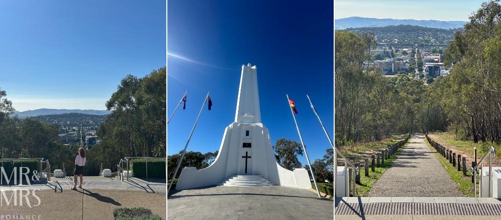 Flavour of the Month March 2026 - views of Albury, NSW from the war memorial