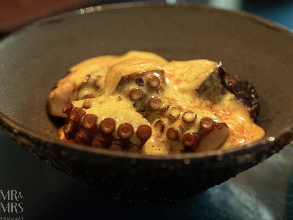 Where to eat in Sydney - Atelier by Sofitel - octopus entree