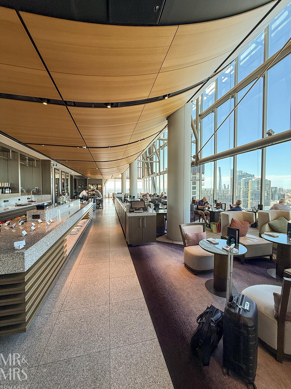 Where to stay in Sydney - Sofitel Darling Harbour - Club Millesime lounge