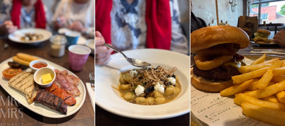 Flavour of the Month - April 2026 - Easter brunch at Butcher's Block, Waroonga: mixed grill; pumpkin gnocchi; burger