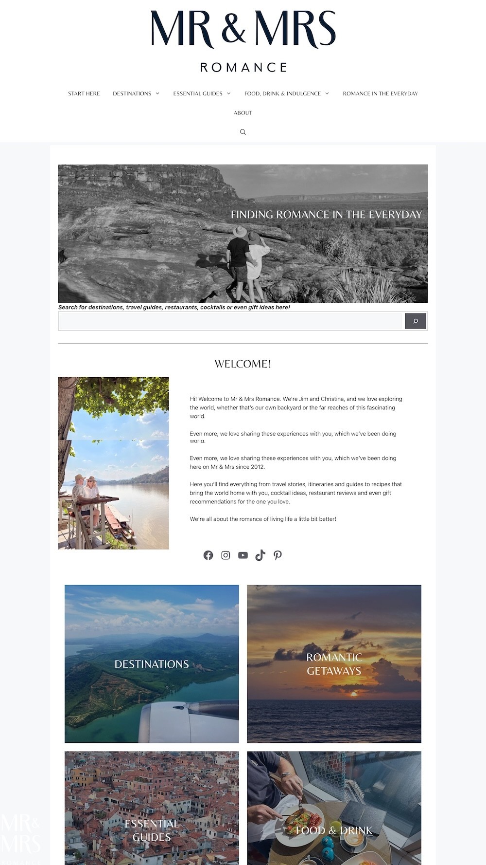 Flavour of the Month May 2026 - Mr & Mrs Romance site redesign