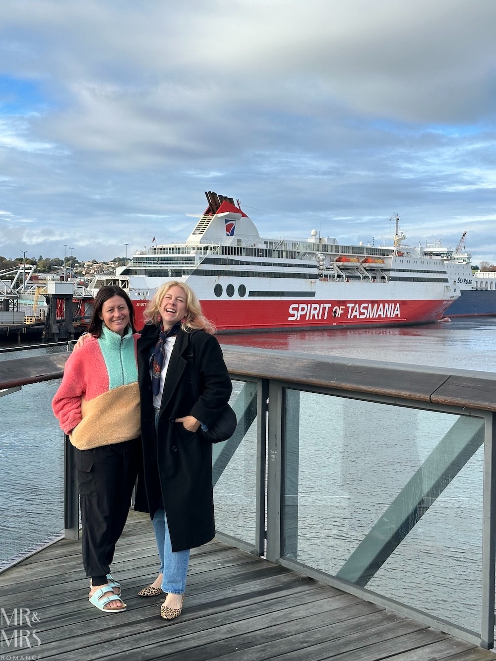 Flavour of the Month - June 2026 Sharon and Christina with Spirit of Tasmania, Devonport