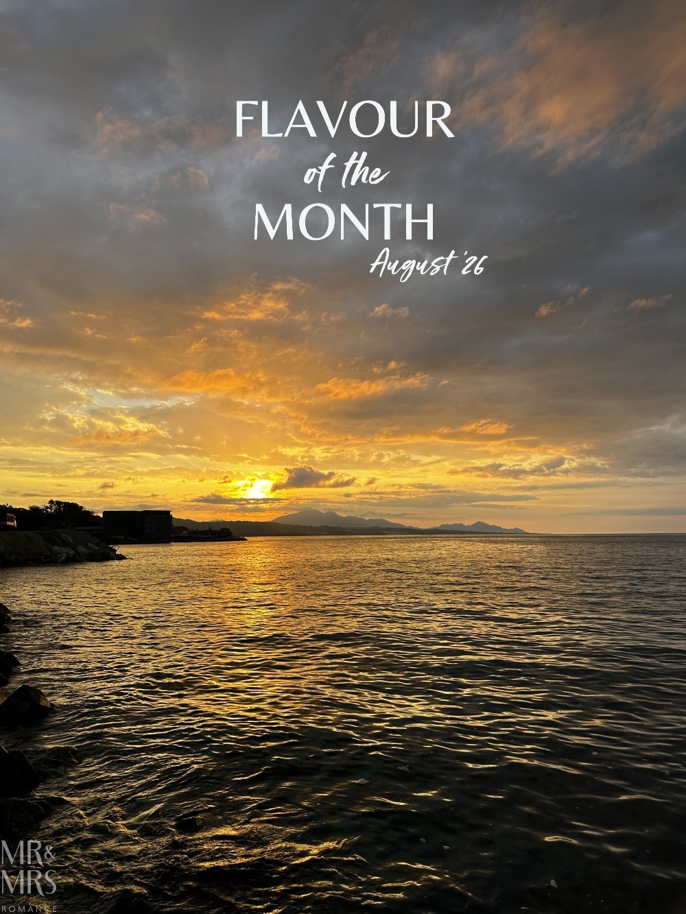 Flavour of the Month - August 2026 - sunset in the Solomon Islands