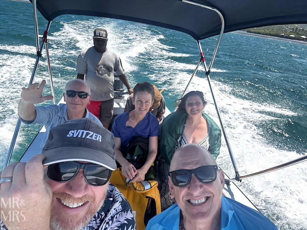Flavour of the Month - August 2026 - Solomon Islands the gang in a boat!