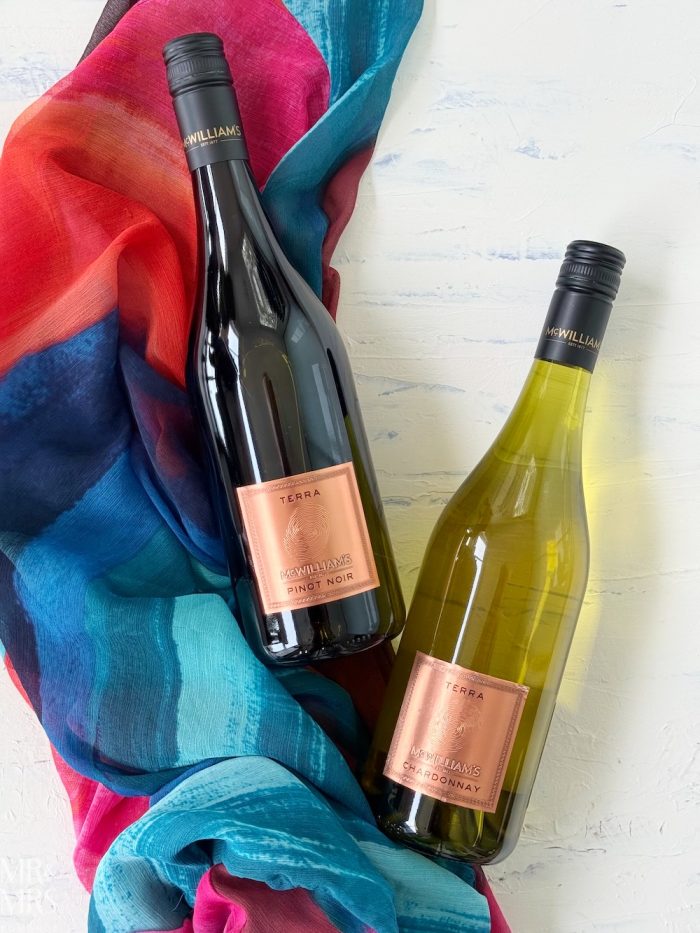 New Australian wine range releases - McWilliams Terra Chardonnay and Pinot Noir